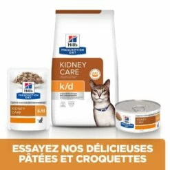 HILL'S Prescription Diet K/d Kidney Care En Sachets - Pâtée Pour Chat -Promos Wanimo Boutique hill s prescription diet k d kidney care en sachets patee pour chat 1 3