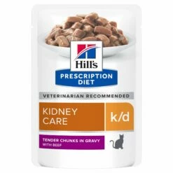 HILL'S Prescription Diet K/d Kidney Care En Sachets - Pâtée Pour Chat -Promos Wanimo Boutique hill s prescription diet k d kidney care en sachets patee pour chat 1 9
