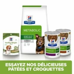 HILL'S Prescription Diet Metabolic En Boîtes Au Poulet - Pâtée Pour Chien 13 HILL'S Prescription Diet Metabolic En Boîtes Au Poulet - Pâtée Pour Chien -Promos Wanimo Boutique hill s prescription diet metabolic en boites au poulet patee pour chien 1 3