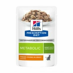 HILL'S Prescription Diet Metabolic En Sachets Au Poulet - Pâtée Pour Chat