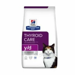 HILL'S Prescription Diet Y/d Thyroid Care - Croquettes Pour Chat