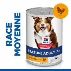 HILL'S Science Plan All Breed Mature Adult 7+ En Boîtes Au Poulet - Patée Pour Chien 9 HILL'S Science Plan All Breed Mature Adult 7+ En Boîtes Au Poulet - Patée Pour Chien -Promos Wanimo Boutique hill s science plan all breed mature adult en boites au poulet patee pour chien 1 3
