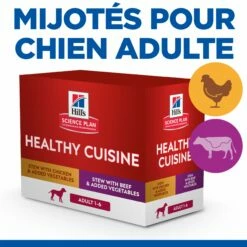 HILL'S Science Plan Healthy Cuisine Medium & Large Adult En Mijotés – Pâtée Pour Chien 28 HILL'S Science Plan Healthy Cuisine Medium & Large Adult En Mijotés – Pâtée Pour Chien -Promos Wanimo Boutique hill s science plan healthy cuisine medium large adult en mijotes patee pour chien 1 11