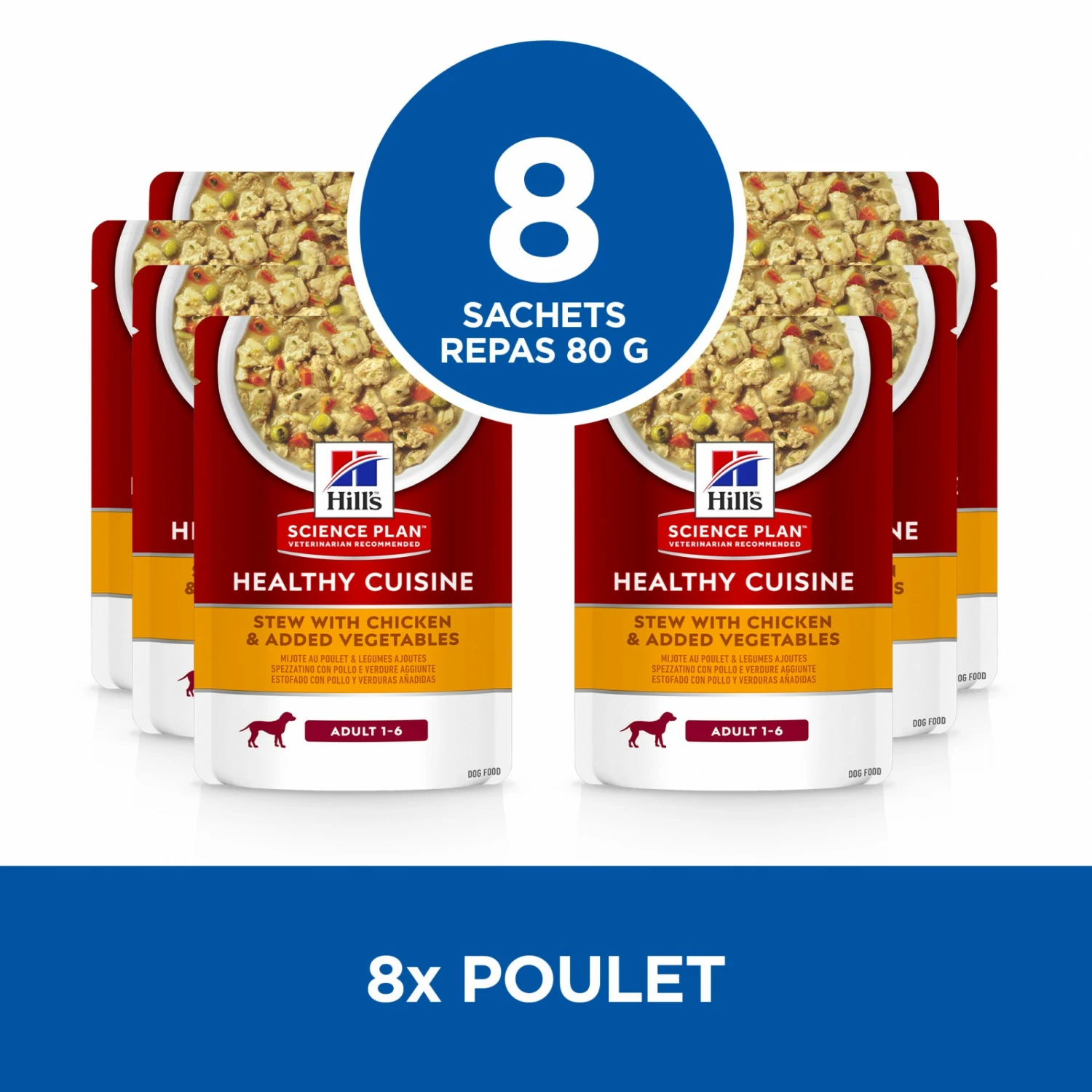 HILL'S Science Plan Healthy Cuisine Medium & Large Adult En Mijotés – Pâtée Pour Chien 3 HILL'S Science Plan Healthy Cuisine Medium & Large Adult En Mijotés – Pâtée Pour Chien – Image 3