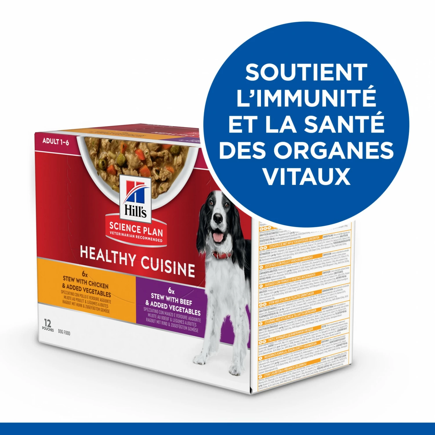 HILL'S Science Plan Healthy Cuisine Medium & Large Adult En Mijotés – Pâtée Pour Chien 9 HILL'S Science Plan Healthy Cuisine Medium & Large Adult En Mijotés – Pâtée Pour Chien – Image 9