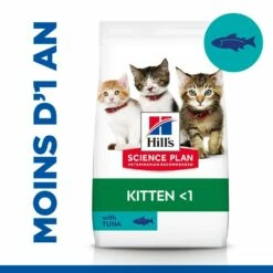HILL'S Science Plan Kitten Au Thon - Croquettes Pour Chaton -Promos Wanimo Boutique hill s science plan kitten au thon croquettes pour chaton 1 3