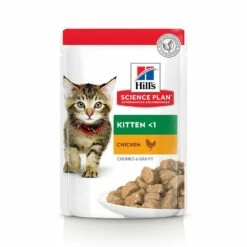 HILL'S Science Plan Kitten En Sachets - Pâtée Pour Chaton -Promos Wanimo Boutique hill s science plan kitten en sachets patee pour chaton 1 13