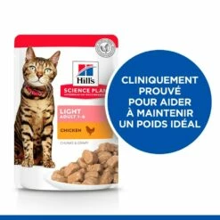 HILL'S Science Plan Light Adult En Sachets - Pâtée Pour Chat 15 HILL'S Science Plan Light Adult En Sachets - Pâtée Pour Chat -Promos Wanimo Boutique hill s science plan light adult en sachets patee pour chat 1 3