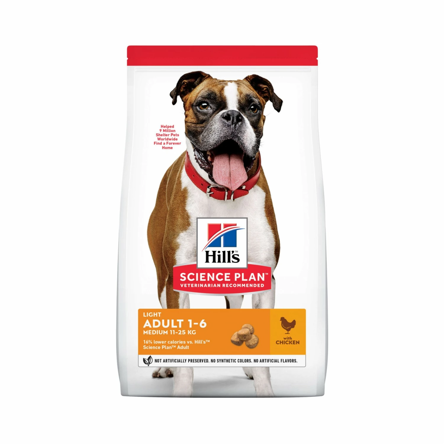HILL'S Science Plan Light Medium Adult Au Poulet - Croquettes Pour Chien 1 HILL'S Science Plan Light Medium Adult Au Poulet - Croquettes Pour Chien