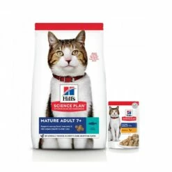 HILL'S Science Plan Mature Adult 7+ Au Poulet - Croquettes Pour Chat -Promos Wanimo Boutique hill s science plan mature adult au poulet croquettes pour chat 1 2