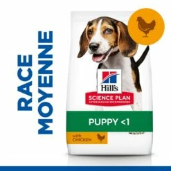 HILL'S Science Plan Medium Puppy Au Poulet - Croquettes Pour Chiot -Promos Wanimo Boutique hill s science plan medium puppy au poulet croquettes pour chiot 1 3