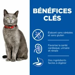 HILL'S Science Plan No Grain Mature Adult 7+ Au Poulet - Croquettes Pour Chat -Promos Wanimo Boutique hill s science plan no grain mature adult au poulet croquettes pour chat 1 3