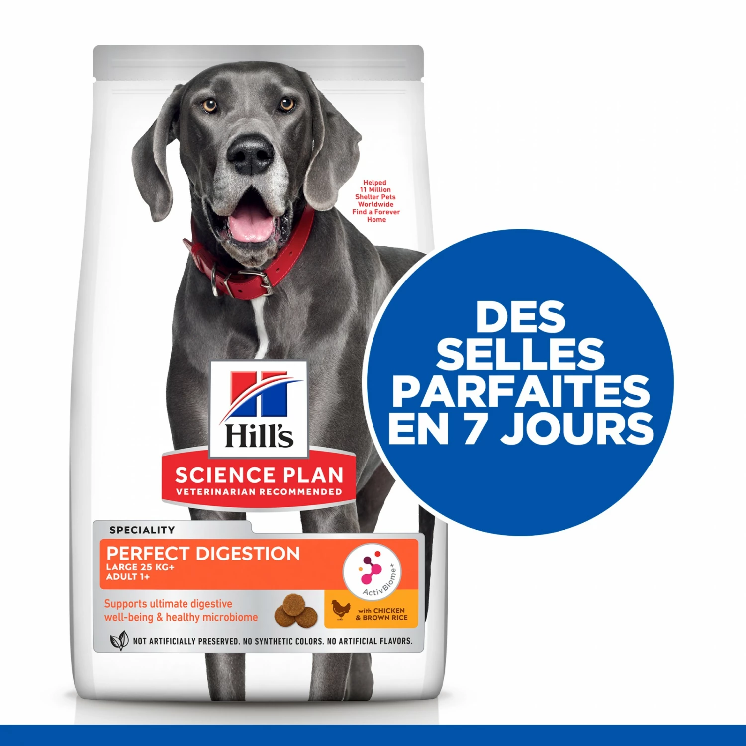 HILL'S Science Plan Perfect Digestion Large Adult Au Poulet - Croquettes Pour Chien 2 HILL'S Science Plan Perfect Digestion Large Adult Au Poulet - Croquettes Pour Chien – Image 2