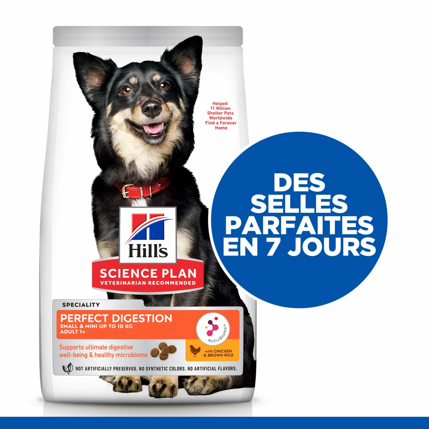 HILL'S Science Plan Perfect Digestion Small & Mini Adult Au Poulet - Croquettes Pour Chien 2 HILL'S Science Plan Perfect Digestion Small & Mini Adult Au Poulet - Croquettes Pour Chien – Image 2