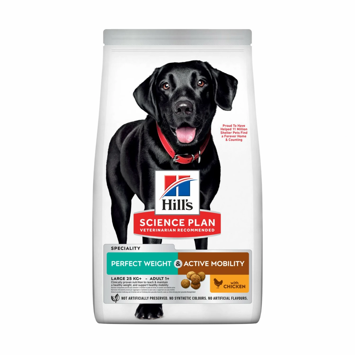 HILL'S Science Plan Perfect Weight & Active Mobility Large Adult Au Poulet - Croquettes Pour Chien 1 HILL'S Science Plan Perfect Weight & Active Mobility Large Adult Au Poulet - Croquettes Pour Chien