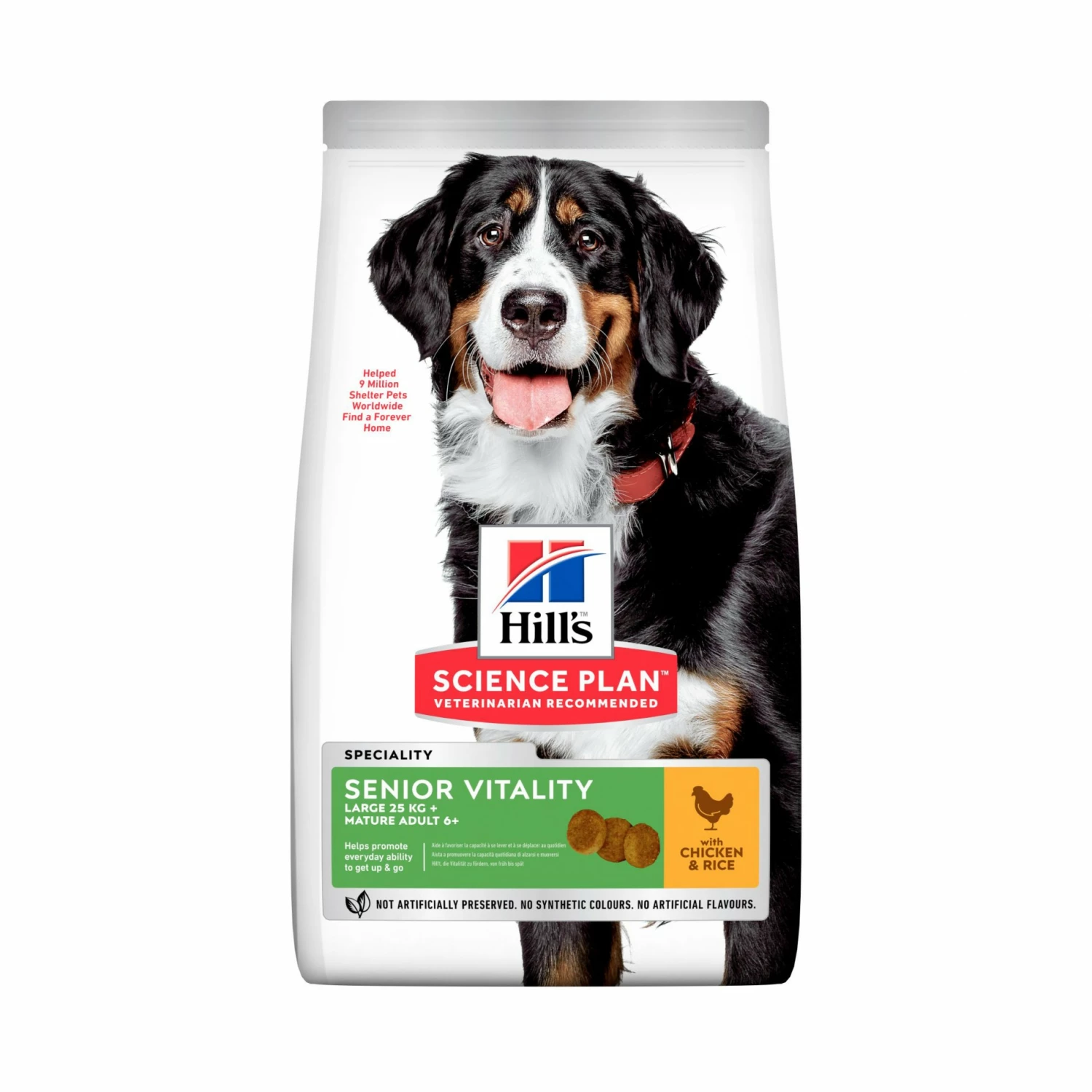 HILL'S Science Plan Senior Vitality Large Mature Adult 6+ Au Poulet - Croquettes Pour Chien 1 HILL'S Science Plan Senior Vitality Large Mature Adult 6+ Au Poulet - Croquettes Pour Chien