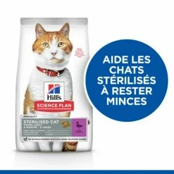 HILL'S Science Plan Sterilised Adult Au Canard - Croquettes Pour Chat -Promos Wanimo Boutique hill s science plan sterilised adult au canard croquettes pour chat 1 2