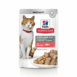 HILL'S Science Plan Sterilised Adult En Sachets - Pâtées Pour Chat 27 HILL'S Science Plan Sterilised Adult En Sachets - Pâtées Pour Chat -Promos Wanimo Boutique hill s science plan sterilised adult en sachets patees pour chat 1 12