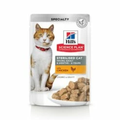 HILL'S Science Plan Sterilised Adult En Sachets - Pâtées Pour Chat 28 HILL'S Science Plan Sterilised Adult En Sachets - Pâtées Pour Chat -Promos Wanimo Boutique hill s science plan sterilised adult en sachets patees pour chat 1 13