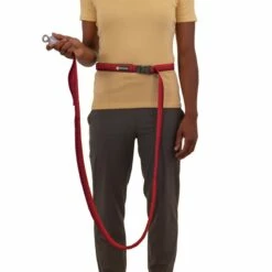 Ruffwear Laisse De Traction Main-libre Roamer™ - Rouge -Promos Wanimo Boutique laisse de traction main libre roamer rouge ruffwear 4