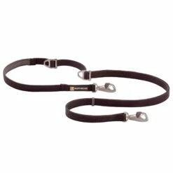 Ruffwear Laisse Main-libre Switchbak™ - Gris Foncé