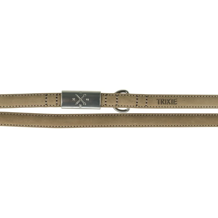 Trixie Laisse Réglable En Cuir Be Nordic - Beige 3 Trixie Laisse Réglable En Cuir Be Nordic - Beige – Image 3