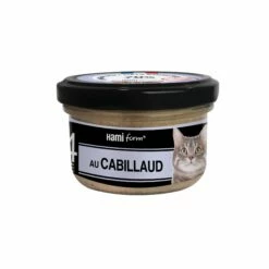Les Cuisinés Pour Chat - Pâtées Au Cabillaud - Lot De 8 X 80 G