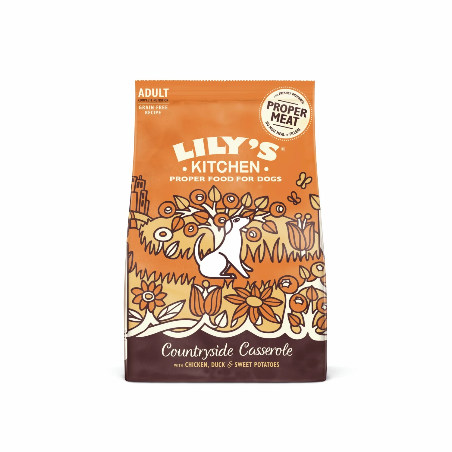 Lily's Kitchen Adulte Sans Céréales - Poulet Et Canard 1 Lily's Kitchen Adulte Sans Céréales - Poulet Et Canard