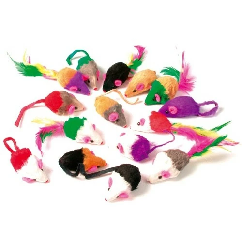 Zolux Lot De 24 Souris Multicolores 1 Zolux Lot De 24 Souris Multicolores