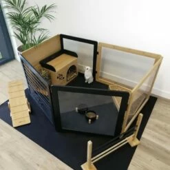 Modul’Home - Parc Avec Tapis De Protection