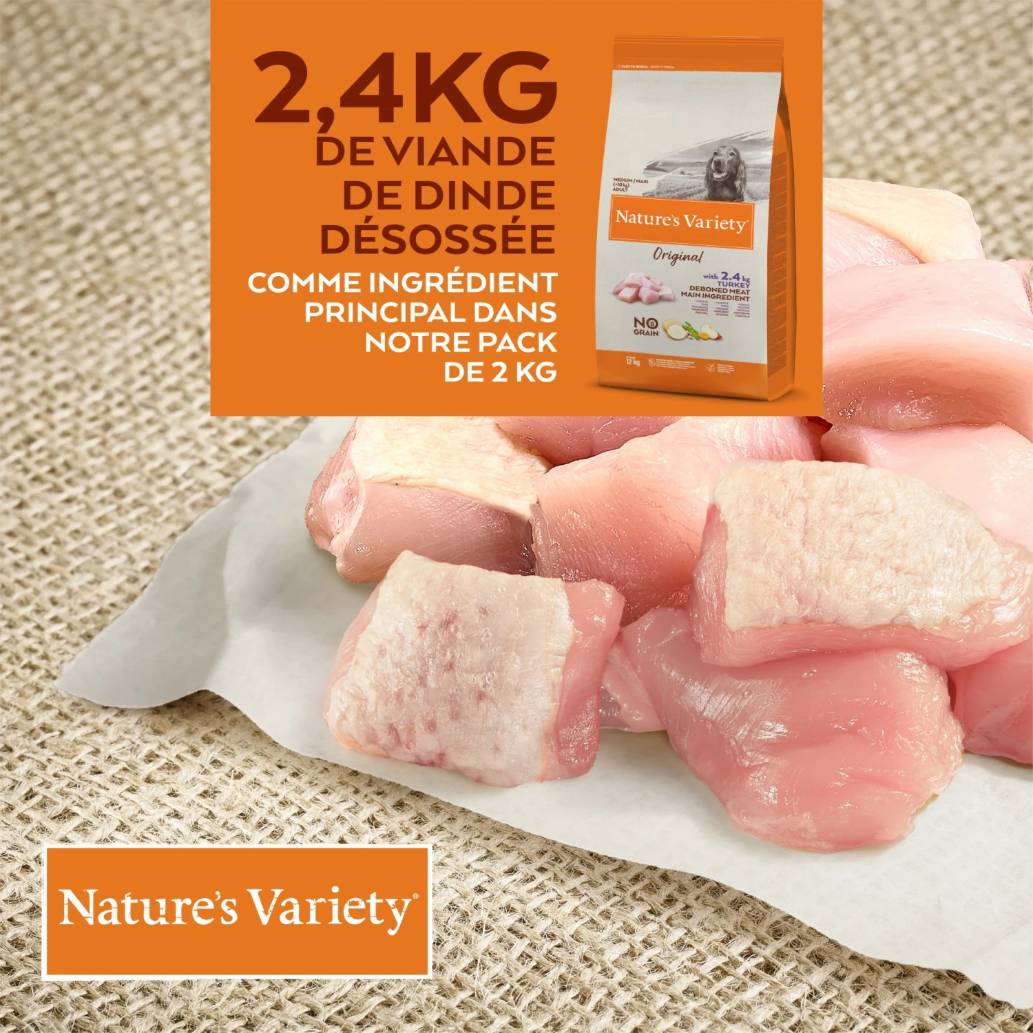 Nature's Variety Original No Grain Medium Maxi Adult 12 Nature's Variety Original No Grain Medium Maxi Adult – Image 12