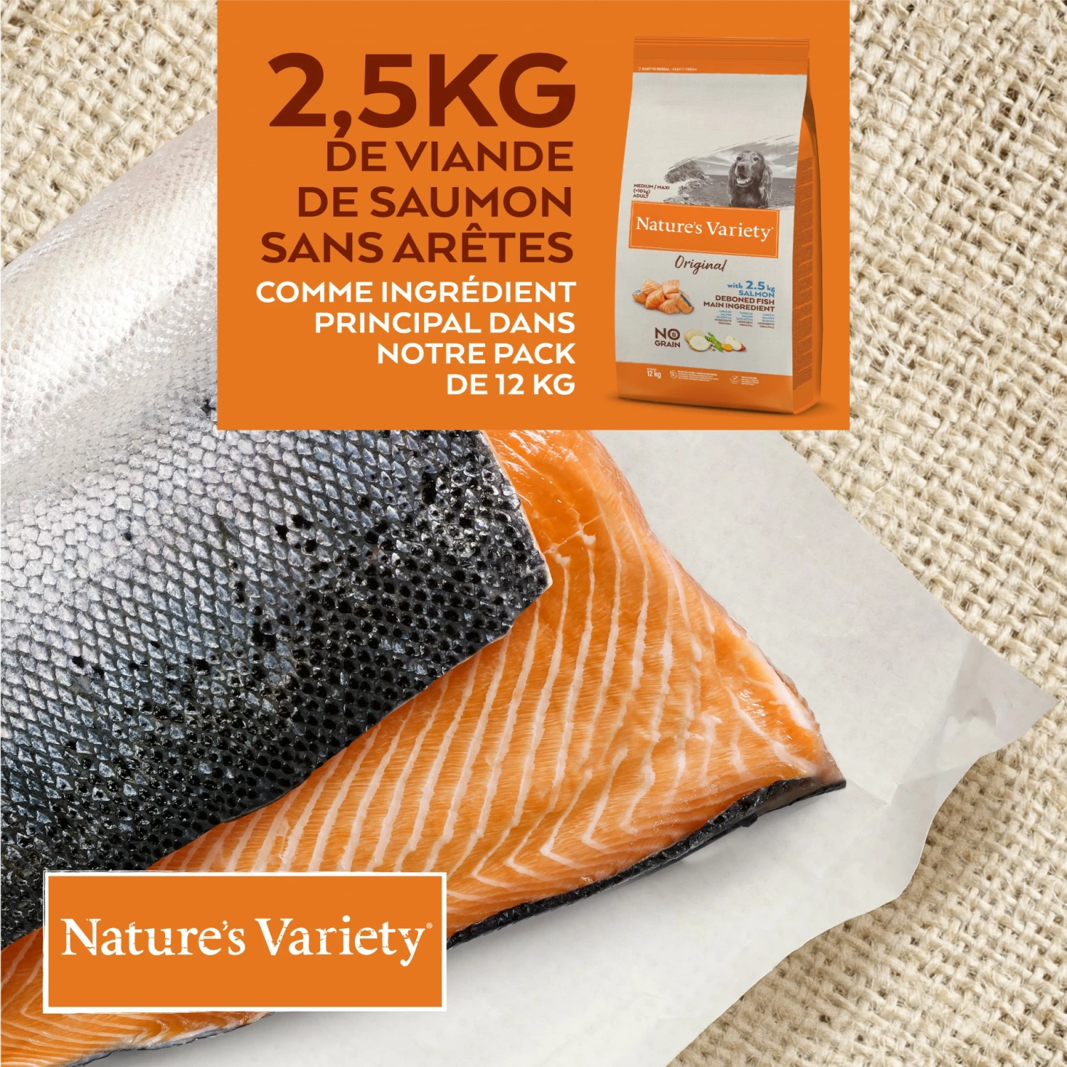 Nature's Variety Original No Grain Medium Maxi Adult 5 Nature's Variety Original No Grain Medium Maxi Adult – Image 5