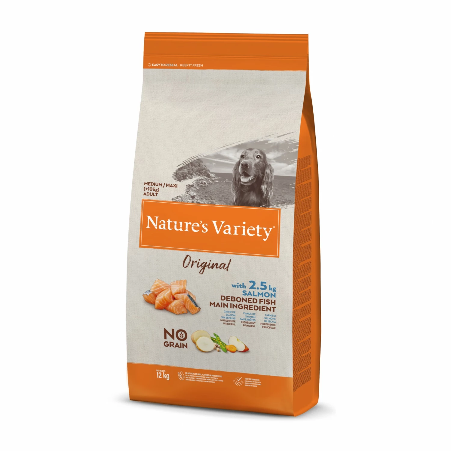 Nature's Variety Original No Grain Medium Maxi Adult 1 Nature's Variety Original No Grain Medium Maxi Adult