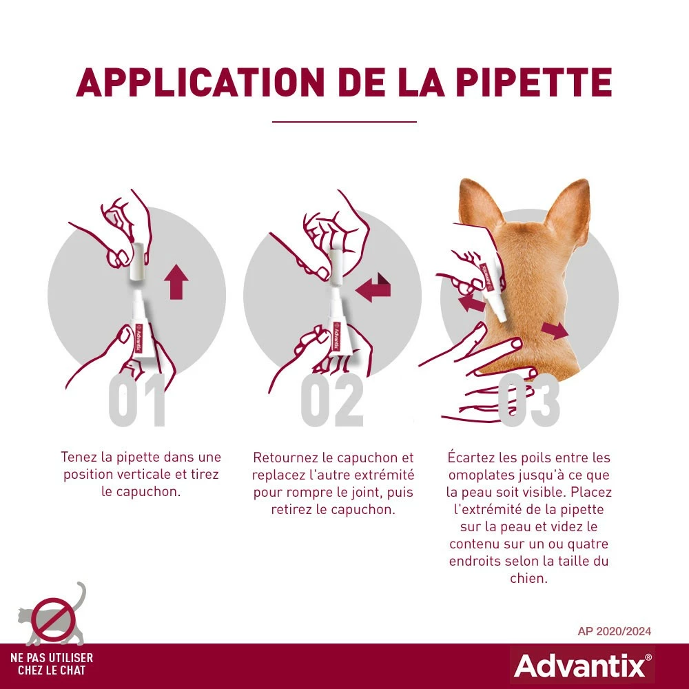Pipettes Advantix Chien 11 Pipettes Advantix Chien – Image 11