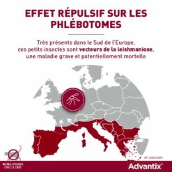 Pipettes Advantix Chien 24 Pipettes Advantix Chien -Promos Wanimo Boutique pipettes advantix chien elanco 9