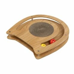 Plateforme à Griffer En Bois -Promos Wanimo Boutique plateforme a griffer en bois wouapy 3