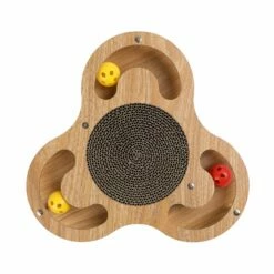 Plateforme à Griffer En Bois -Promos Wanimo Boutique plateforme a griffer en bois wouapy 4