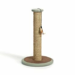 Beeztees Poteau à Griffer Rofra - Beige & Gris