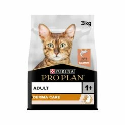 PRO PLAN Derma Care Adult Au Saumon - Croquettes Pour Chat -Promos Wanimo Boutique pro plan derma care adult au saumon croquettes pour chat 1 2