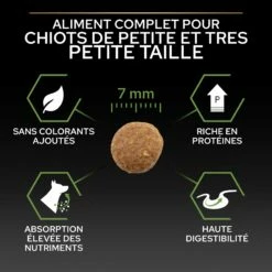 PRO PLAN Healthy Start Small & Mini Puppy Au Poulet - Croquettes Pour Chien -Promos Wanimo Boutique pro plan healthy start small mini puppy au poulet croquettes pour chien 1 5