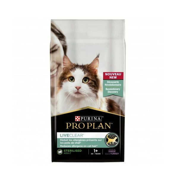 PRO PLAN LiveClear Sterilised Adult à La Dinde - Croquettes Pour Chat 3 PRO PLAN LiveClear Sterilised Adult à La Dinde - Croquettes Pour Chat – Image 3