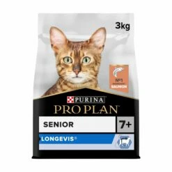 PRO PLAN Longevis Senior Au Saumon - Croquettes Pour Chat