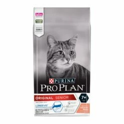 PRO PLAN Longevis Senior Au Saumon - Croquettes Pour Chat -Promos Wanimo Boutique pro plan longevis senior au saumon croquettes pour chat 1 2