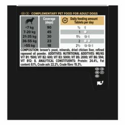 PRO PLAN Multi Vitamins+ En Comprimés - Aliment Complémentaire Pour Chien -Promos Wanimo Boutique pro plan multi vitamins en comprimes aliment complementaire pour chien 1 3