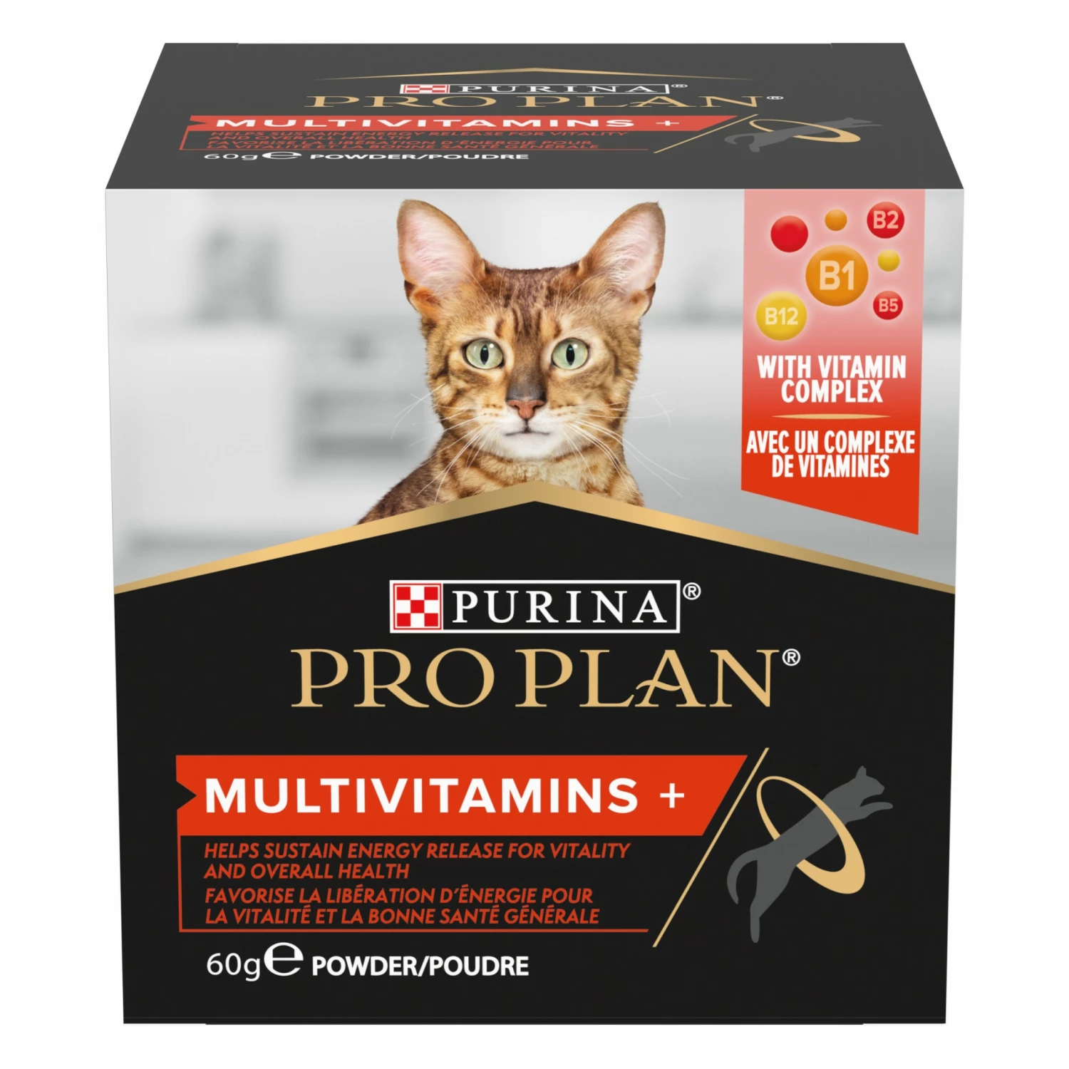 PRO PLAN Multi Vitamins+ En Poudre - Aliment Complémentaire Pour Chat 2 PRO PLAN Multi Vitamins+ En Poudre - Aliment Complémentaire Pour Chat – Image 2