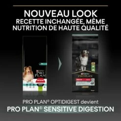 PRO PLAN Sensitive Digestion Medium Adult à L'Agneau - Croquettes Pour Chien -Promos Wanimo Boutique pro plan sensitive digestion medium adult a l agneau croquettes pour chien 1 2