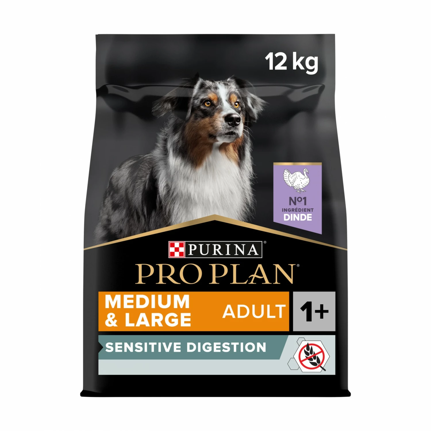 PRO PLAN Sensitive Digestion No Grain Medium & Large Adult à La Dinde - Croquettes Pour Chien 1 PRO PLAN Sensitive Digestion No Grain Medium & Large Adult à La Dinde - Croquettes Pour Chien