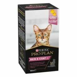 PRO PLAN Skin & Coat+ En Huile - Aliment Complémentaire Pour Chat -Promos Wanimo Boutique pro plan skin coat en huile aliment complementaire pour chat 1 2