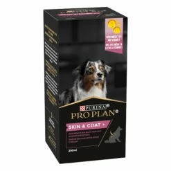 PRO PLAN® Skin & Coat+ En Huile - Aliment Complémentaire Pour Chien -Promos Wanimo Boutique pro plan skin coat en huile aliment complementaire pour chien 1 2