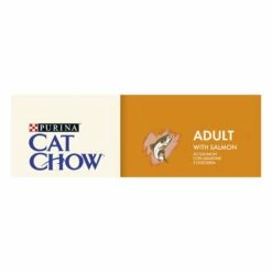 PURINA CAT CHOW Adult Au Saumon - Croquettes Pour Chat -Promos Wanimo Boutique purina cat chow adult au saumon croquettes pour chat 1 3